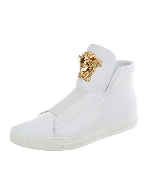 versace palazzo high top shoes|versace slingback shoes.